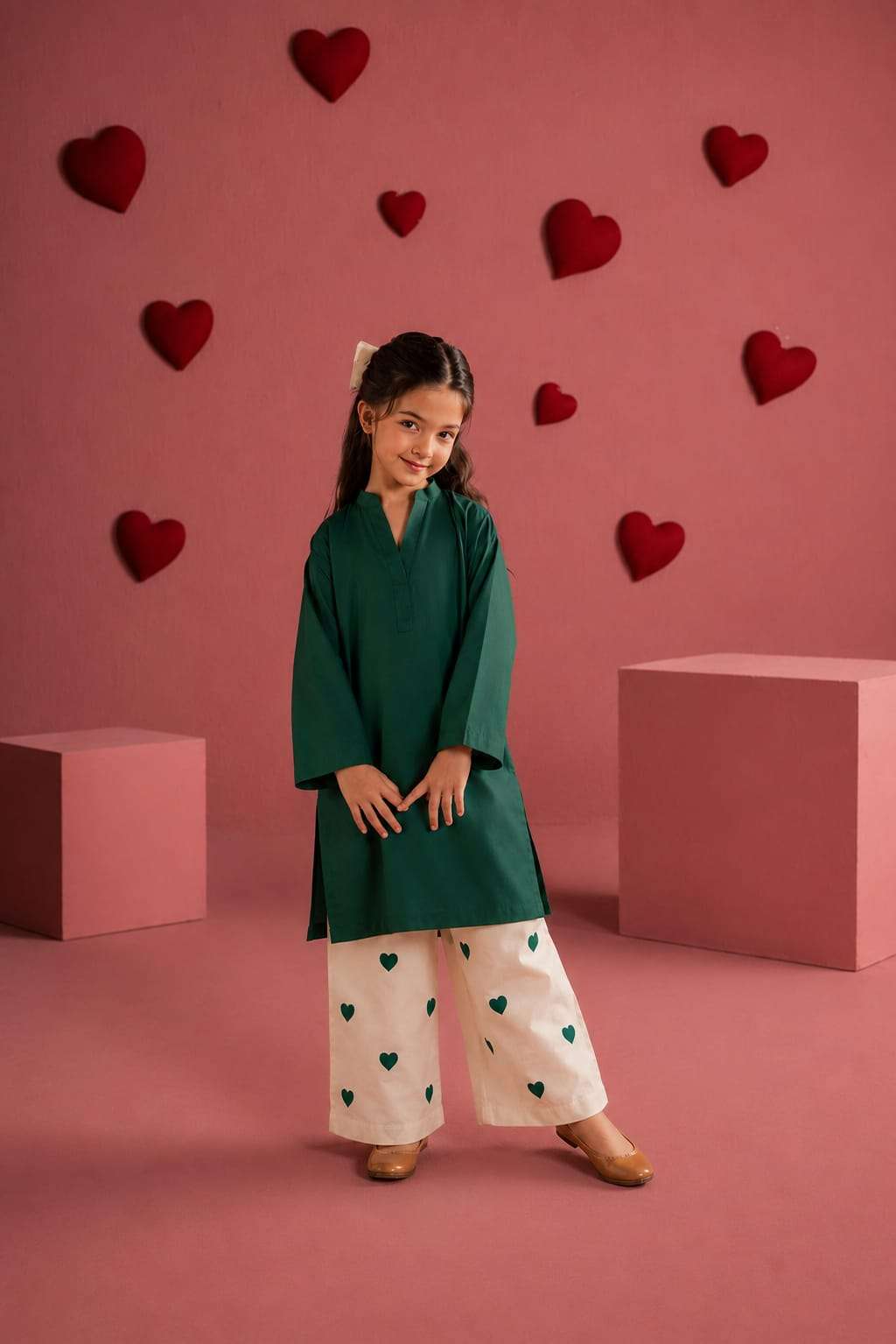 K 2001 COLOR SERIES RAYON EMBROIDERY KURTI PALAZZO FOR KIDS GIRL TREND FESTIVAL WEBSITE